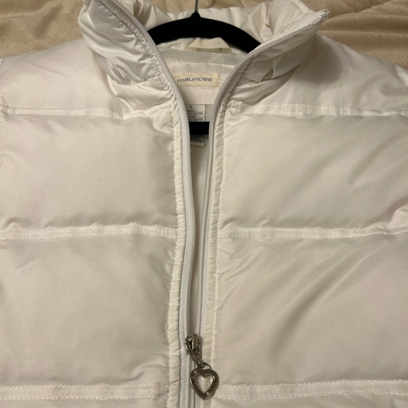 Maurices White Puffy Vest - Picture 7 of 14